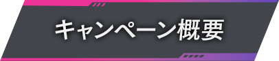 キャンペーン概要 About Campaign