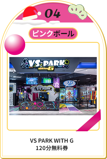VS PARK WITH G 120分無料券