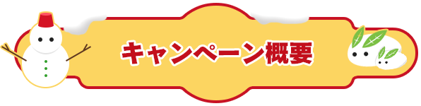 キャンペーン概要
