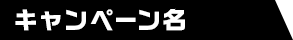 キャンペーン名
