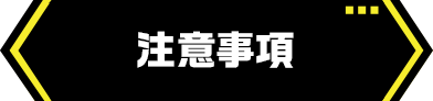 注意事項