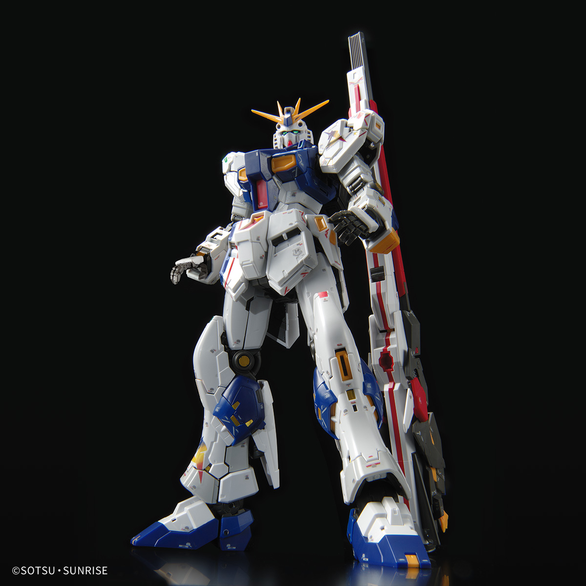 SIDE-F RX-93ffνガンダム RG＋EG＋アクションベース＋ステッカー